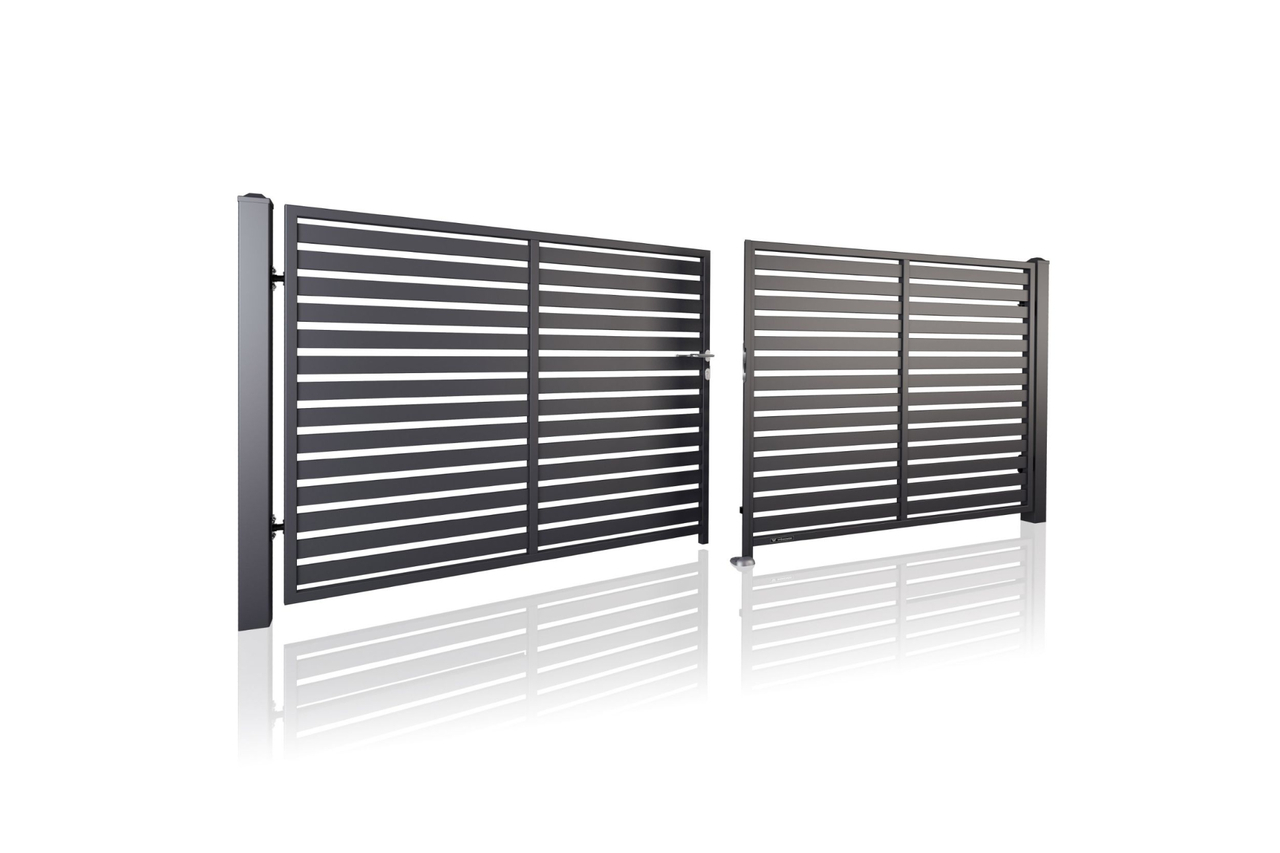 montaż bramy dwuskrzydłowej gdańsk